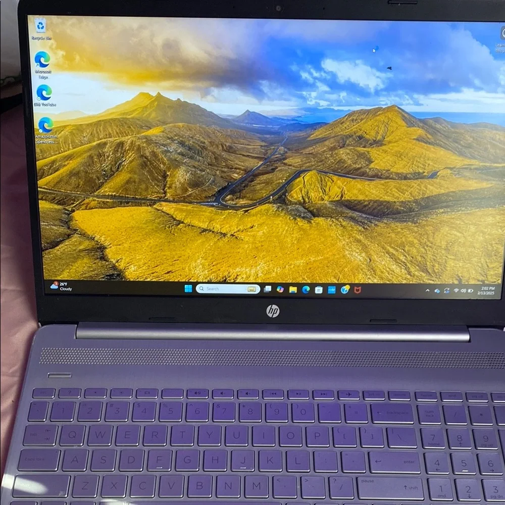 HP Silver Laptop